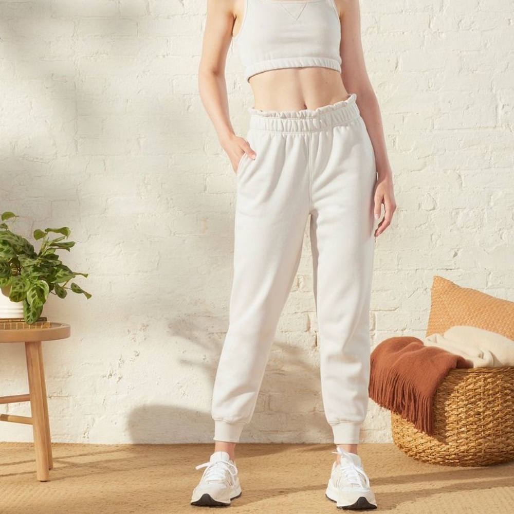 UPWEST Super Soft Ruffle Jogger XL New